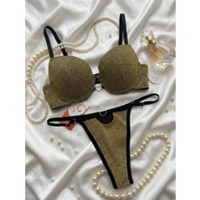 Arona Gold Simli Dolgulu Iç Çamaşırı