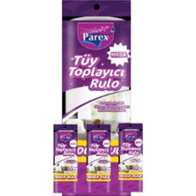 4 Adet Mega Tüy Toplayıcı 60 Lı Yedek Rulo