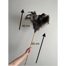 Deve Kuşu Tüy Toz Toplayıcı (Uzun Sap)