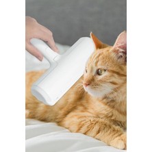 Hazneli Kedi&köpek Tüy Temizleyici Kıl Toz Toplayıcı Kıyafet Elbise Halı Yatak Tüy Temizleyici