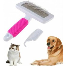 Kedi Köpek Tarağı Tüy Alıcı Toplayıcı Tarak Seti Bakım Fırçası Fırça Toparlayıcı Telli Bakım Seti
