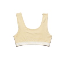 Kadınlar İçin Paul Kenzie Spor Bralet Butter Yellow Konforlu Tasarım ve Gün Boyu Destek Sunar