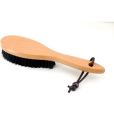 Ahşap Fırça Elbise Ayakkabı Fırçası 25 cm Uzunluğunda Naturel Renk