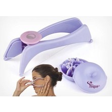 Slique Iple Yanak Yüz Tüy Alma Kıl Alıcı Aparat Epilasyon Aleti Ipli Pratik Epilatör Cihazı Cımbız