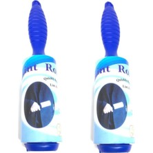 2 Adet Elbise Ceket Tüy Kıl Alma Toplama Rulosu Yapışkan Yıkanan Rulo 5 Metre