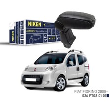 Niken Techmrt Araca Özel Kol Dayama Siyah Fiat Fiorino 08