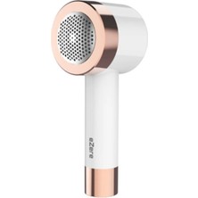 Şarjlı Tıftık ve Kazak Tüy Toplama Makınesı Tüy Fırçalı-Beyaz