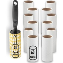 Iplik Tüy Toplayıcı Rulo ve 12'li Yedek Paket