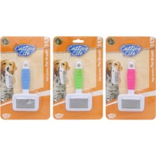 Petpretty Ince Telli Fırça + Tarak Medium