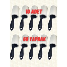 10 Adet Kıl Tüy Toplayıcı Rulo - Evcil Hayvan Rulosu Köpek Tüyü Kedi Tüyü Toplama Rulosu Toz Rulosu