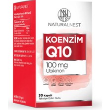Naturalnest Koenzim Q10 Kapsül Takviye Edici Gıda 30 Kapsül