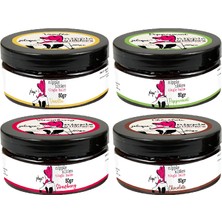Nipple Nibblers Erotictingle Çilek+Çikolata+Vanilla+Nane Aromalı Hareketlendirici Balsam 50şer ml 4lü Göğüsbakım Kremi Seti