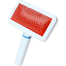  Paslanmaz Evcil Hayvan Kedi Köpek Tüy Tarama Toplama Fırçası Kolay Temizlenir Bakım Aleti