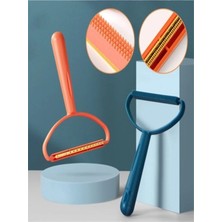 Çift Taraflı 2'li Kedi Köpek Kıl Tüy Temizleyici Tarak Kazak Halı Tiftik Toz Toplayıcı Aparat 2 Renk