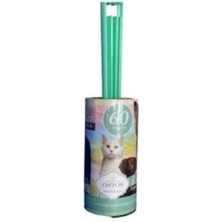 Kedi Köpek Tüy Ip Toplama Rulosu 60 Yaprak (Yeşil)