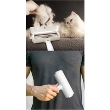 Kedi Köpek Tüy Toplayıcı Hazneli Kazak Kıyafet Elbise Halı Yatak Kıl Toz Tüy Toplayıcı