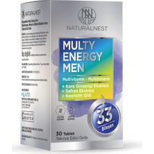 Naturalnest Multy Energy Men 30 Tablet
