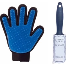 Kedi Köpek Tüy Toplama Yıkama Eldiveni Tüy Alma Rulosu Hediyeli 711994