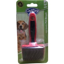 Kedi ve Köpek Için Masaj Uçlu Tarama Fırçası 12X5 cm