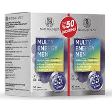 Naturalnest Multy Energy Men 2 x 30 Tablet