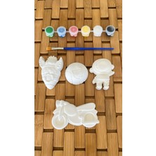 Perivar Taş Boyama Seti | Uzay ve Motor Figürleri | Yaratıcı Boyama Oyunu - Aktivite - Hediye