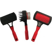 Çift Taraflı Evcil Hayvan Kedi Köpek Fırçası 1 Adet