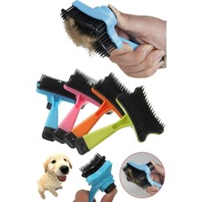 Evcil Hayvan Fırçası Otomatik Tuşlu Rahat Temizlenebilen