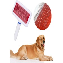 Kedi Köpek Tüyü Tarama Fırçası Telli Pire Tarağı