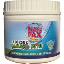Nanopax Klor Içermez Toz Çamaşır Suyu 450GR: Renkliler Için Güvenli, Derinlemesine Beyazlık ve Leke Çıkarma Gücü!