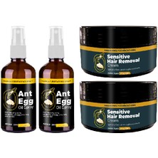 Ant Egg Oil & Cream 2 Şer Adet : 50 ml Karınca Yumurtası Yağı ve 50 ml Kremi Tüydökücü Krem Set