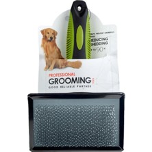 Plastik Saplı Kedi Köpek Tel Fırçası 17,3X12,1X2,9 cm