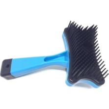 Otomatik Temizlenen Tuşlu Evcil Hayvan Fırçası Kedi Köpek Tarağı Tüy Toplama Kıl Temizlik Tarak