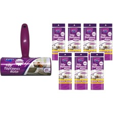 Mega Tüy Toplayıcı + 7 Adet 60 Yapraklı Rulo