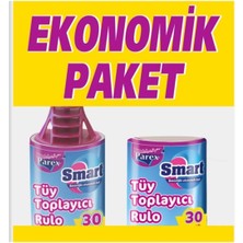 30+30 2'li Set Tüy Toplayıcı Rulo