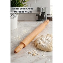 Orvila Döner Saplı Ahşap Merdane 45CM