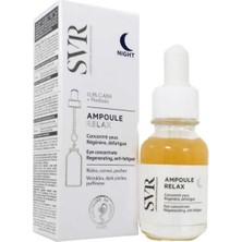 SVR Night Ampoule Relax Göz Bakım Ürünü 15 ml Ferahlatıcı Etki ile Dinlendirici Bakım