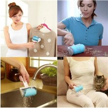 Yeni Nesil Pratik Yıkanabilir Tüy ve Toz Toplama Rulosu Aparatı