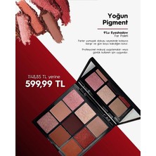 La Vase Göz Farı Paleti 9 Renkli Krem Formda Uzun Süre Kalıcı Makyaj İçin