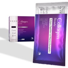 Voop Collagen Beauty Yüksek Biyoaktif Hidrolize Kolajen %100 Saf Ve Doğal - 30 Toz Saşe