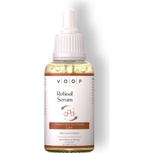 Voop Retinol Serumu 30 ml Retinol Seramid ve Hyaluronik Asit İçeren Anti-Aging Cilt Yenileyici Türkiye Üretimi