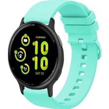 Tagomoon Garmin Vivoactive 5 ile Uyumlu Kordon Jel Silikon Tokalı Kayış