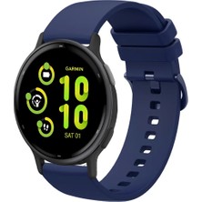 Tagomoon Garmin Vivoactive 5 ile Uyumlu Kordon Jel Silikon Tokalı Kayış