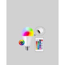 Zero Land Techmrt 9 Watt Beyaz Işık ve Renk Ayarlı Akıllı LED Ampul