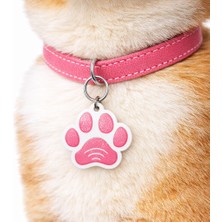 Nfc Akıllı Pati Künyesi – Kedi ve Köpekler Için | Acil Durumlarda Arama Özellikli | Pembe/beyaz