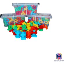 Herpa Toys Geometrik Şekiller 100 Parça Vidalama LEGO