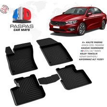 Fiat Egea Sedan Ferrous 4d Havuzlu Kauçuk Paspas 2017