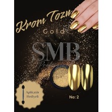SMB Profesyonel Krom Toz Altın (Gold) Ayna Tozu