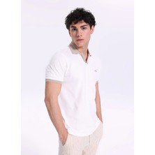 Jeep Kırık Beyaz Erkek Polo T-Shirt J6SM-TST7290