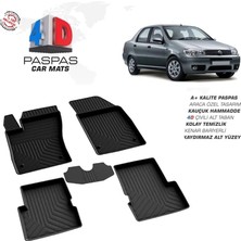 Fiat Albea Ferrous 4d Havuzlu Kauçuk Paspas 2007
