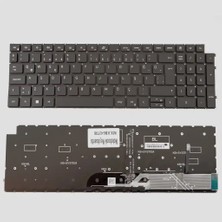 LineOn Dell Inspiron 15 7510 Notebook Klavye Siyah Işıklı
